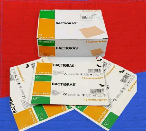 Bactigras 10 X 10 Cm (50s)